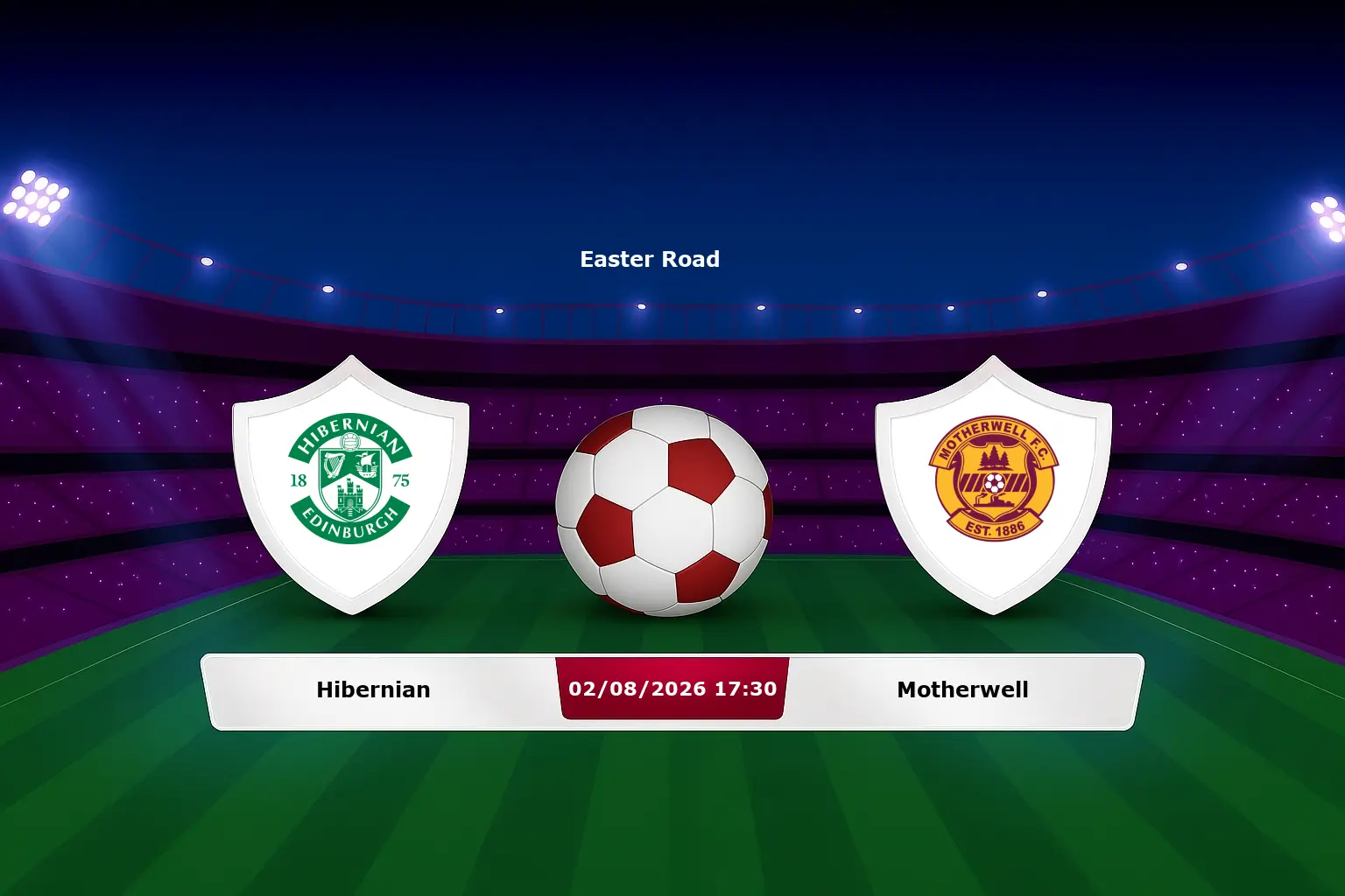 Hibernian vs Motherwell 02.08.2026
