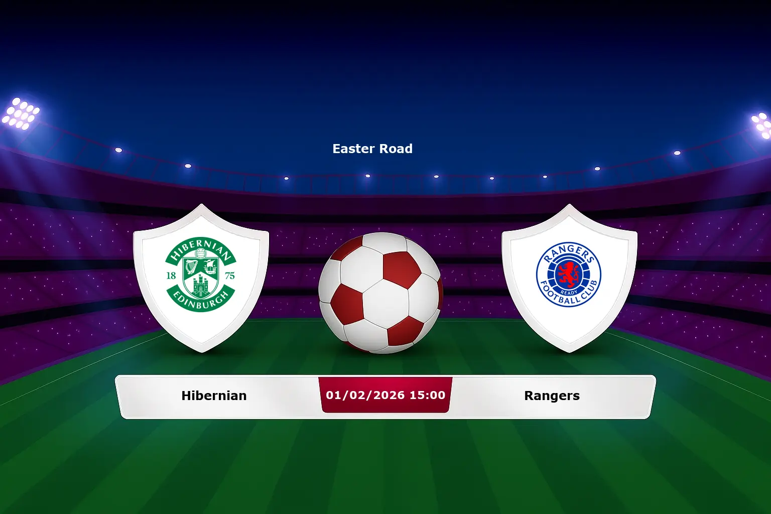 Hibernian vs Rangers 01.02.2026