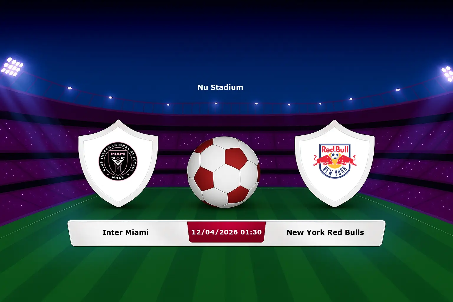 Inter Miami vs New York Red Bulls 12.04.2026