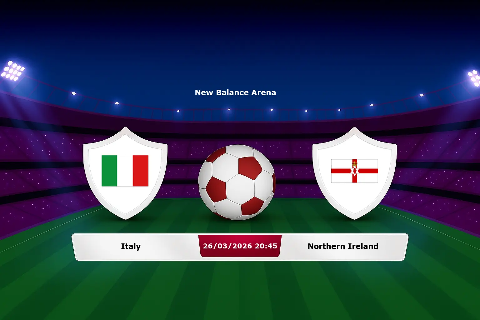 Italy vs Northern Ireland 26.03.2026