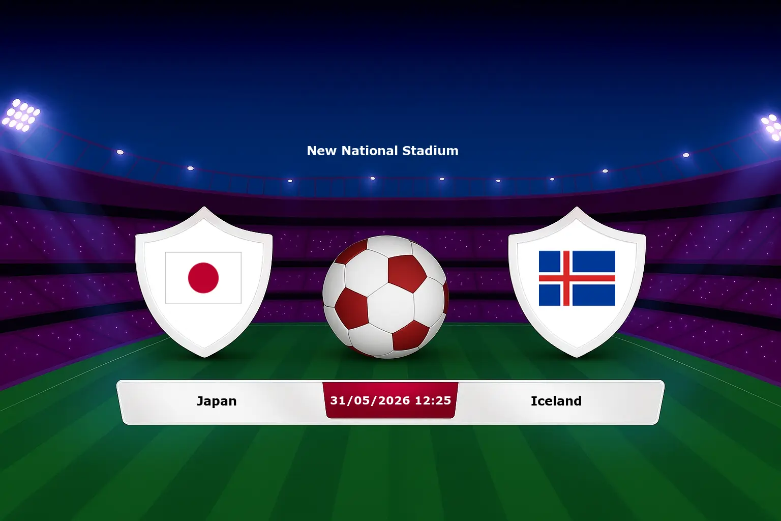 Japan vs Iceland 31.05.2026