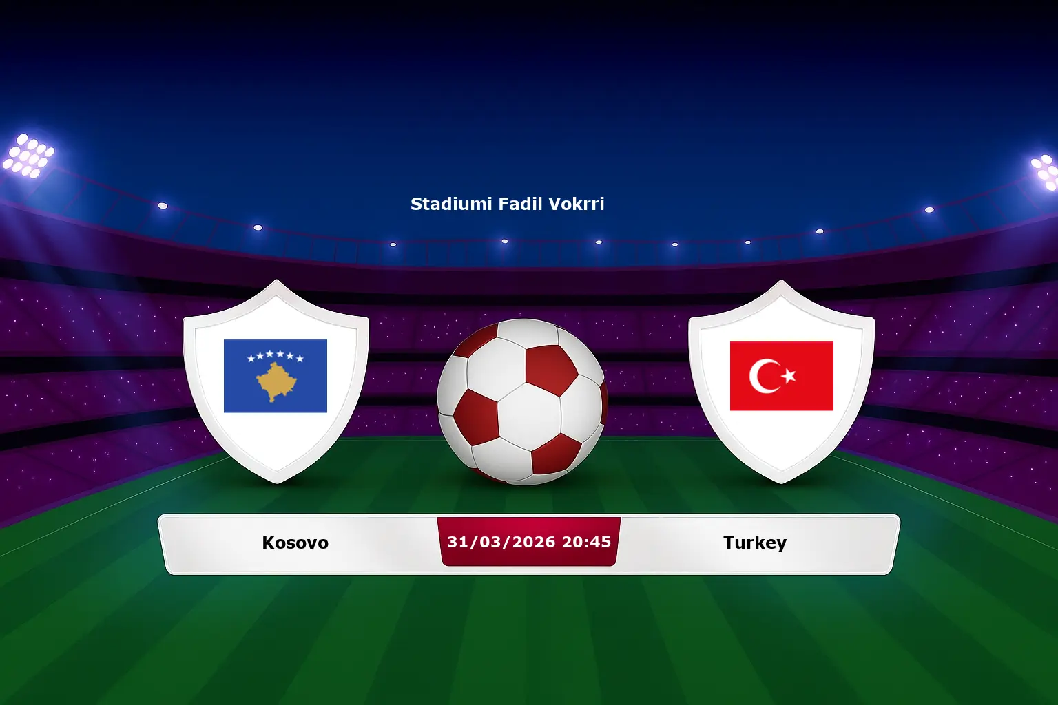 Kosovo vs Turkey 31.03.2026