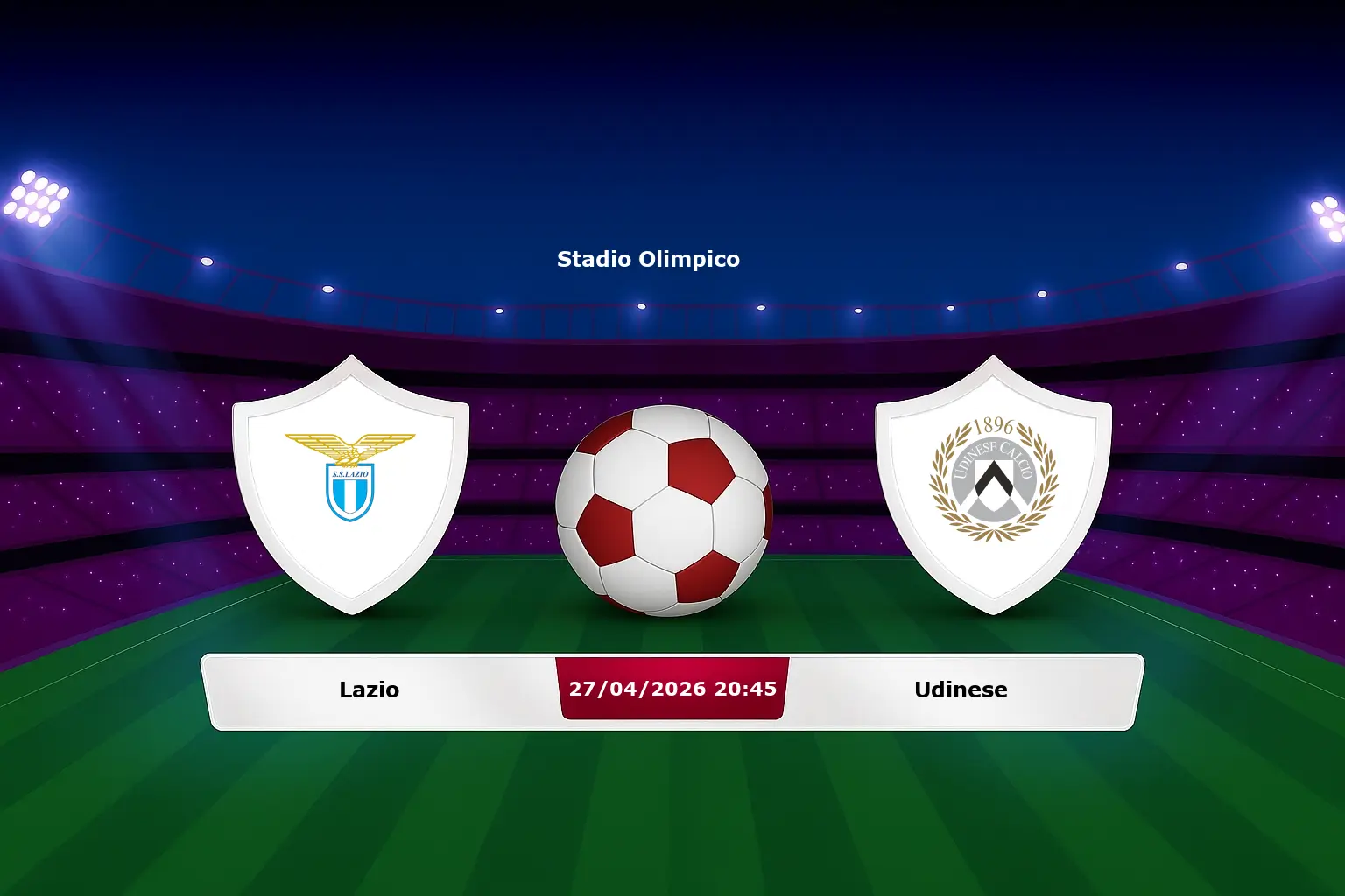 Lazio vs Udinese 27.04.2026