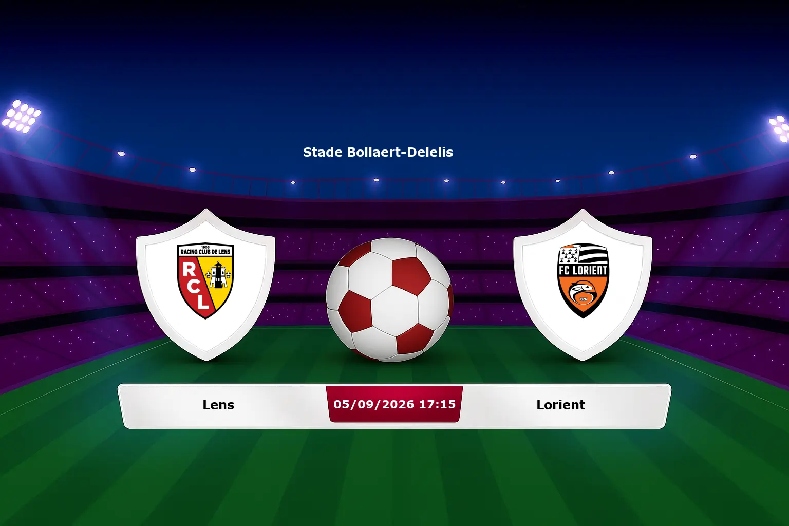 Lens vs Lorient 05.09.2026