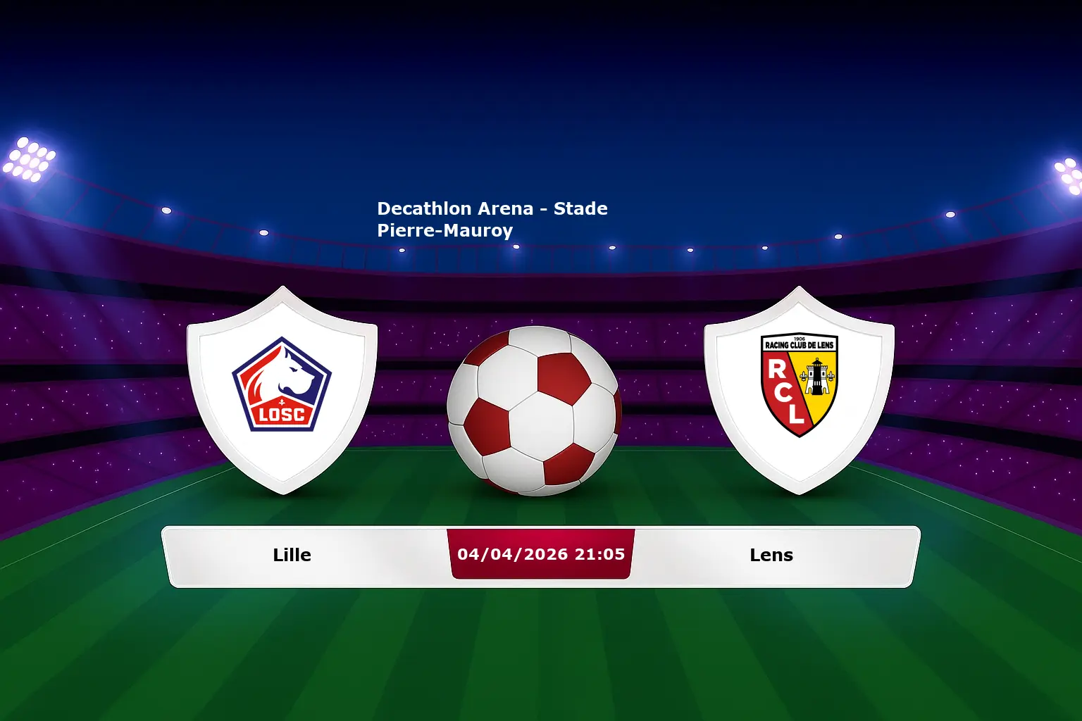 Lille vs Lens 04.04.2026