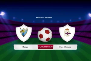 Malaga vs Dep. A Coruna 24.08.2026