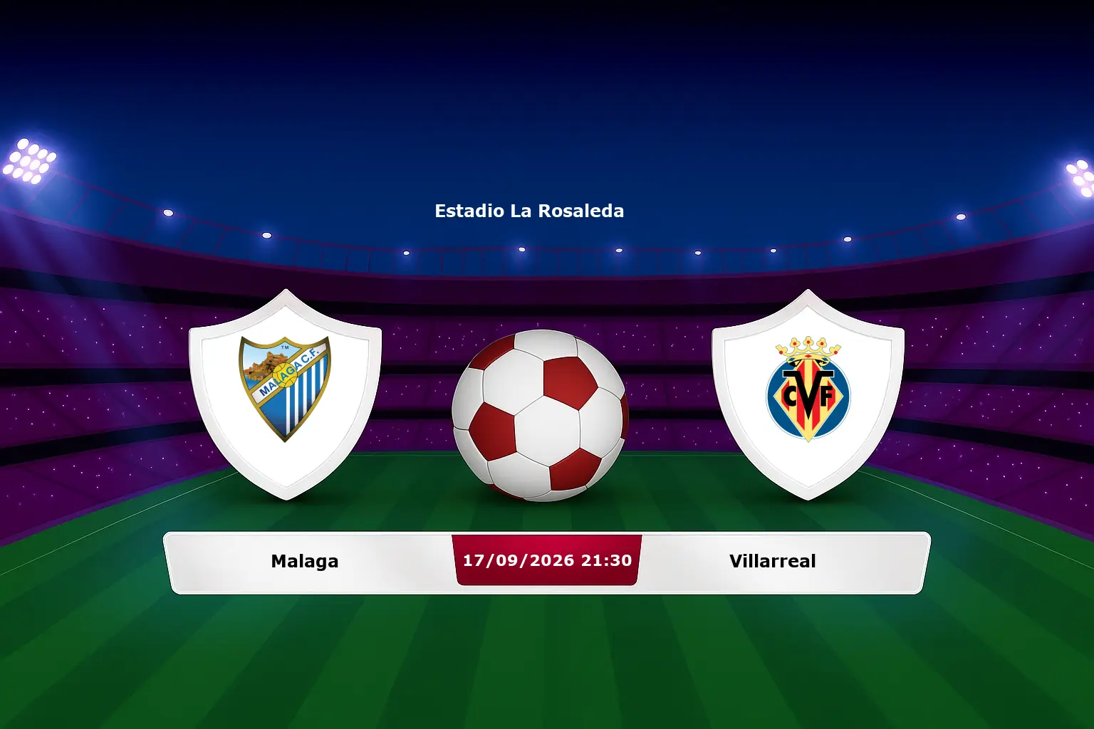 Malaga vs Villarreal 17.09.2026