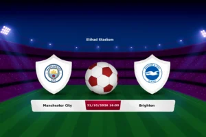 Manchester City vs Brighton 31.10.2026