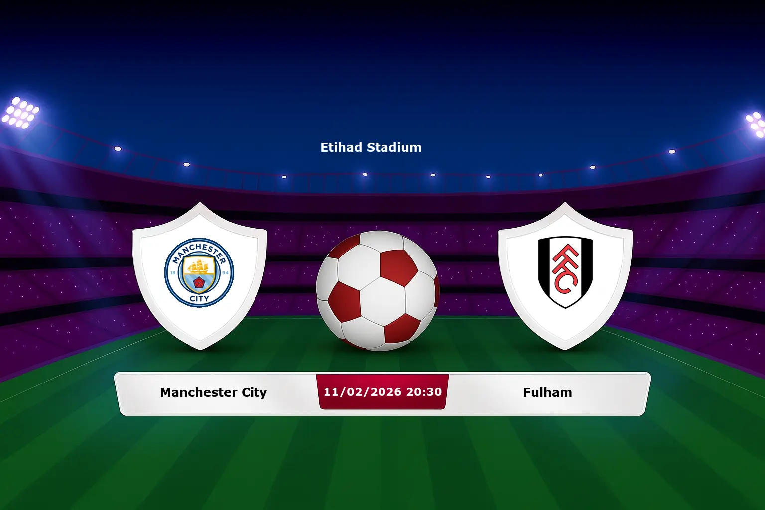 Manchester City vs Fulham 11.02.2026