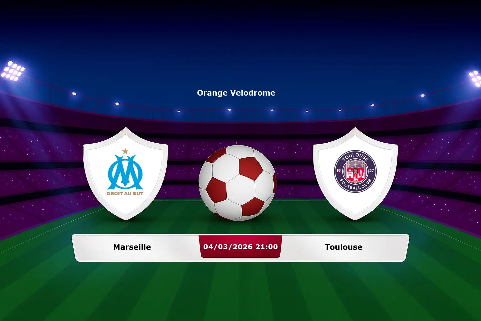 Marseille vs Toulouse 04.03.2026