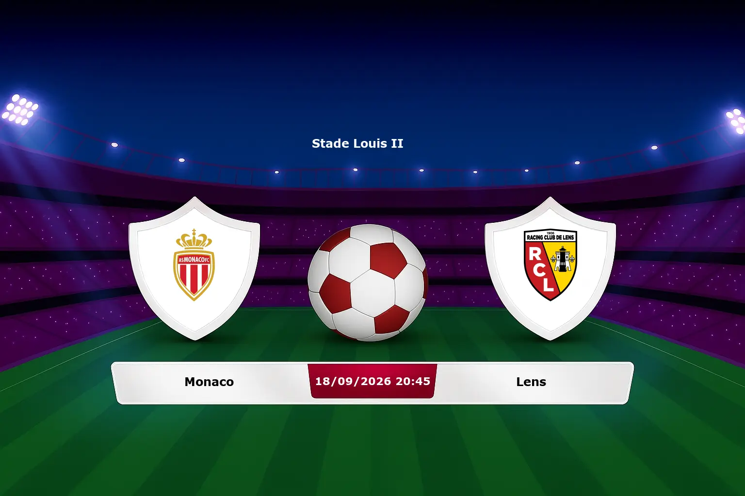 Monaco vs Lens 18.09.2026