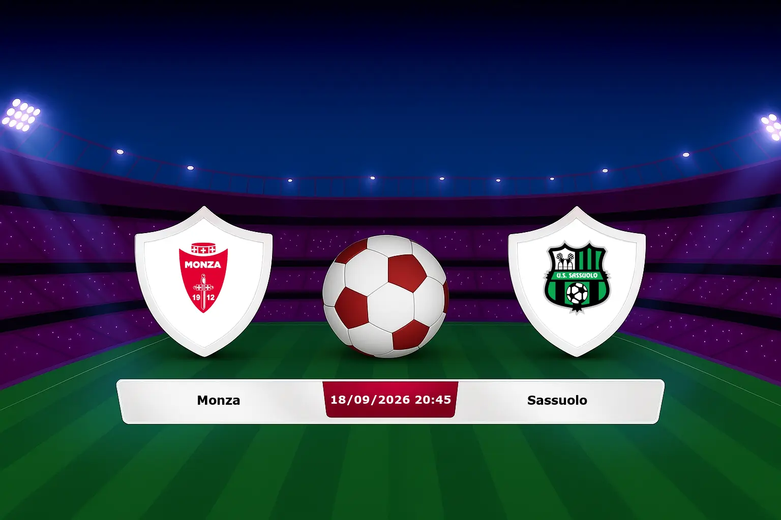 Monza vs Sassuolo 18.09.2026