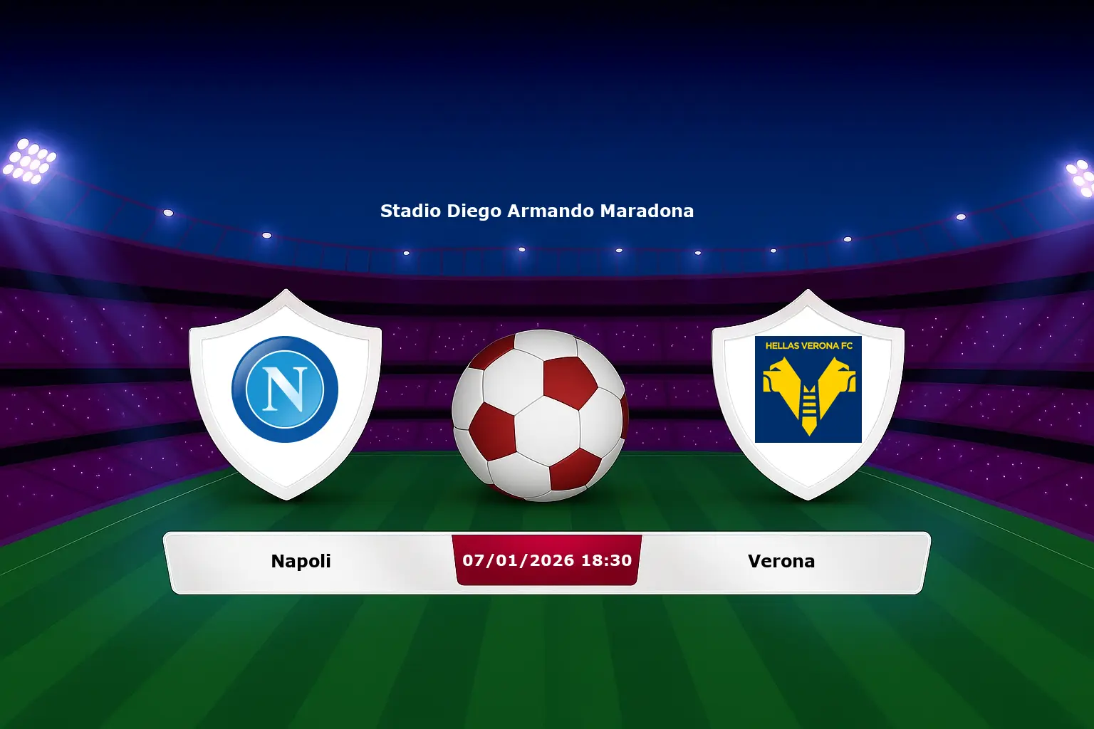 Napoli vs Verona 07.01.2026