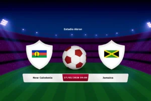 New Caledonia vs Jamaica 27.03.2026