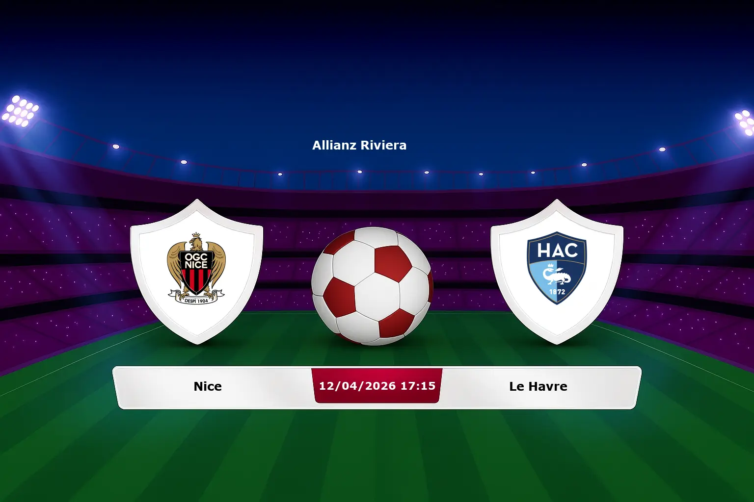 Nice vs Le Havre 12.04.2026