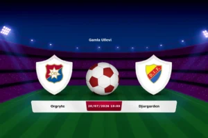 Orgryte vs Djurgarden 20.07.2026