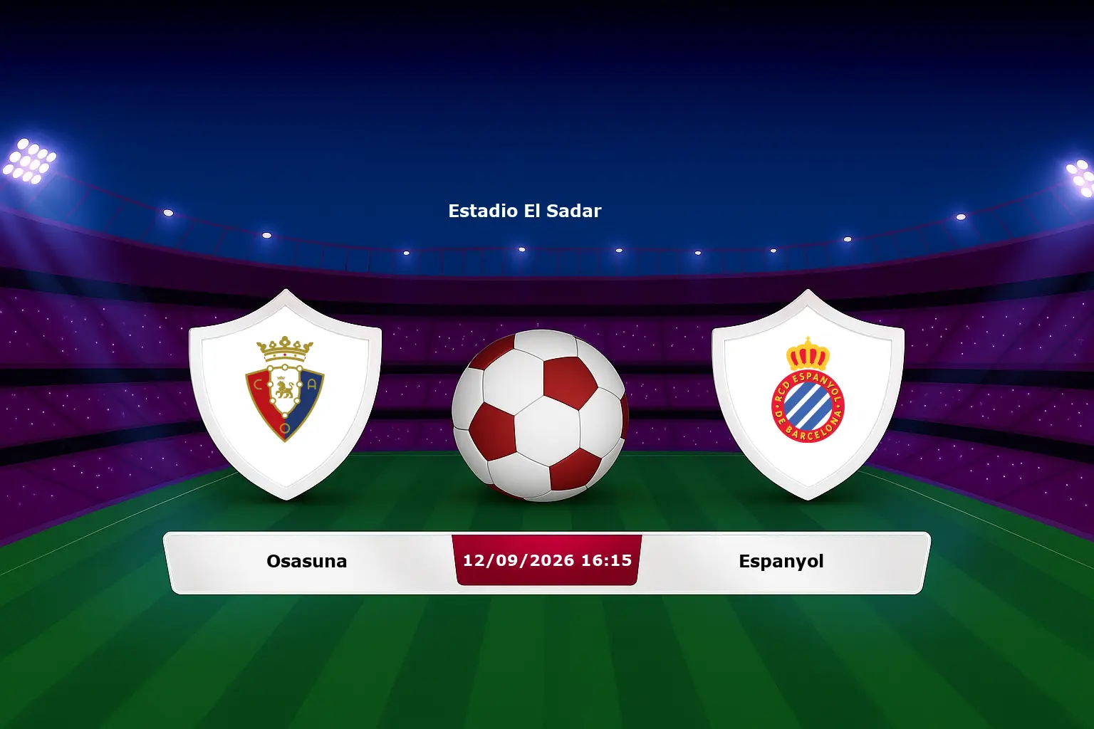 Osasuna vs Espanyol 12.09.2026