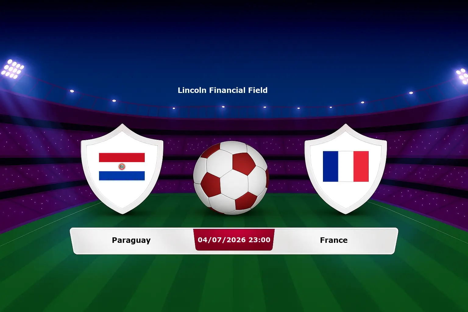 Paraguay vs France 04.07.2026