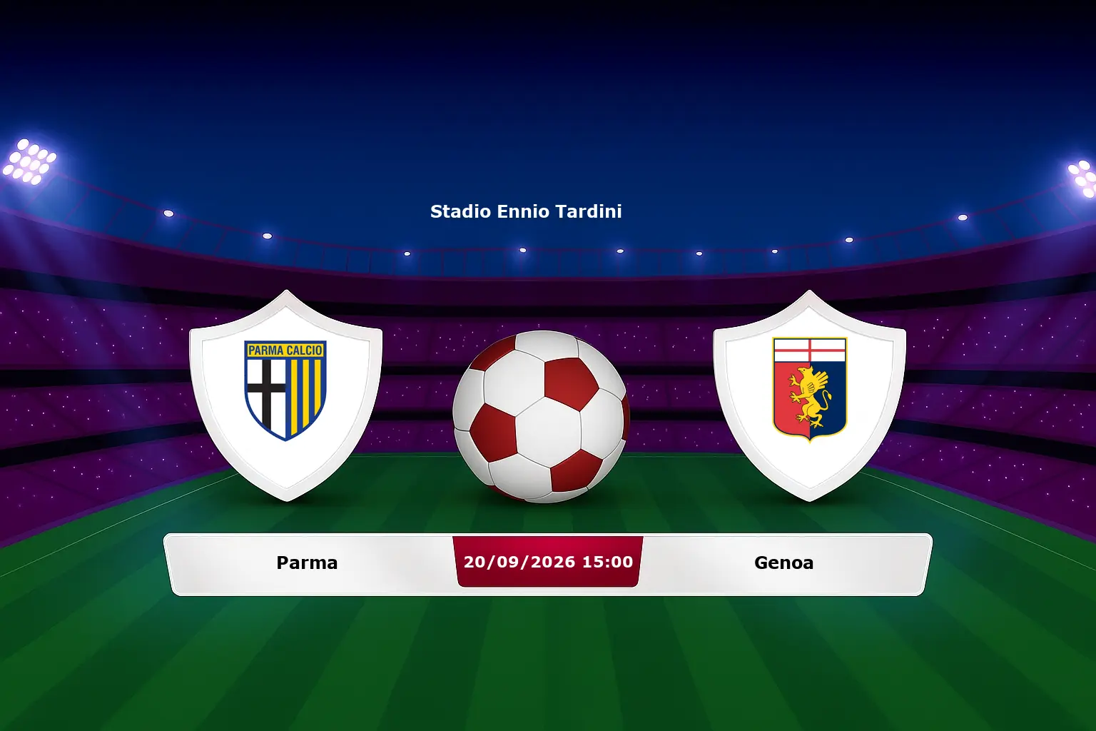 Parma vs Genoa 20.09.2026