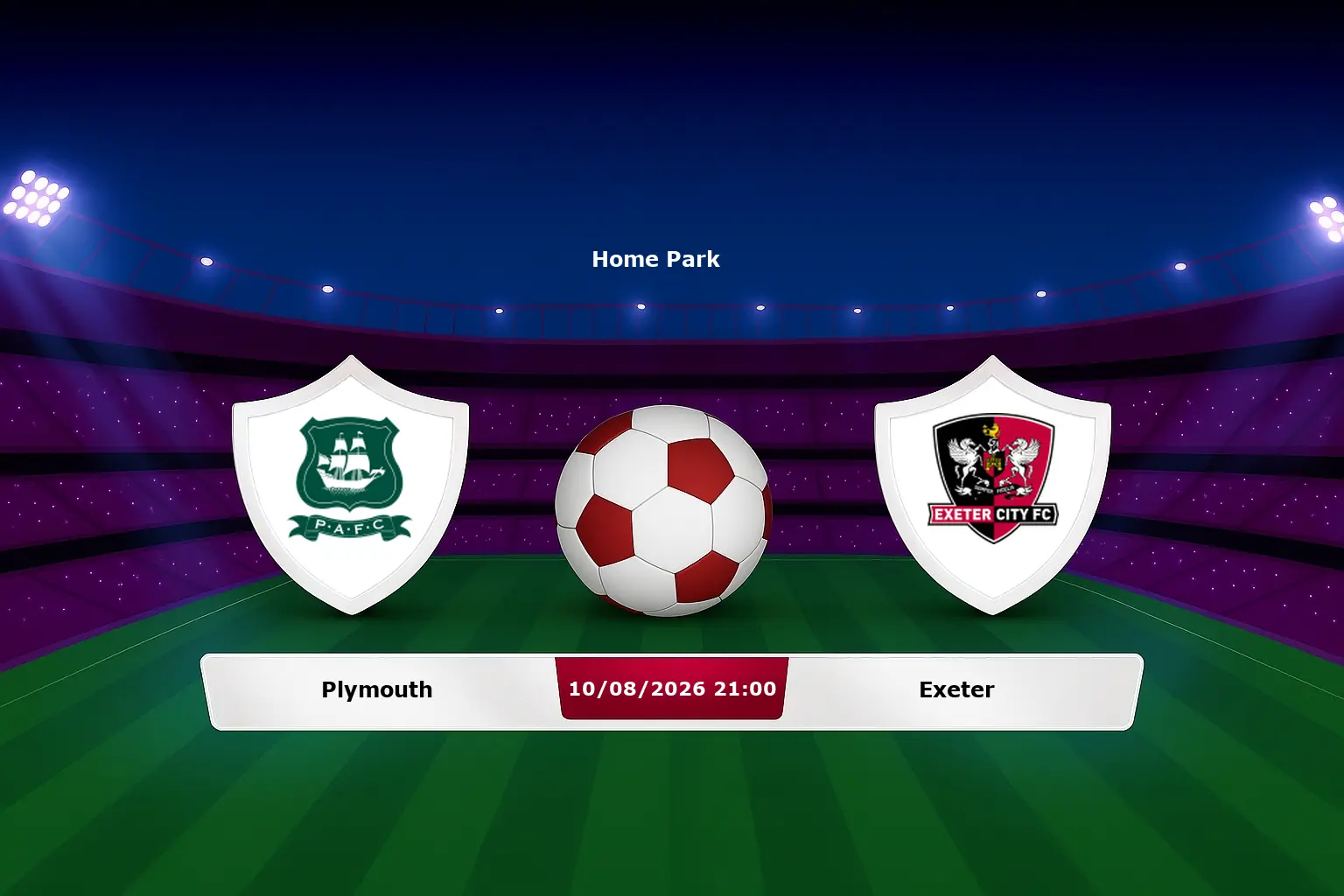 Plymouth vs Exeter 10.08.2026