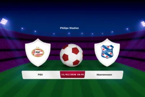 PSV vs Heerenveen 21.02.2026