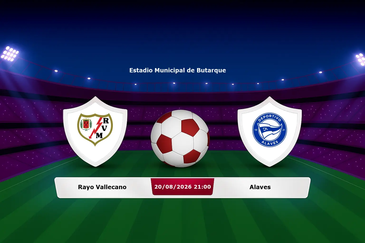 Rayo Vallecano vs Alaves 20.08.2026