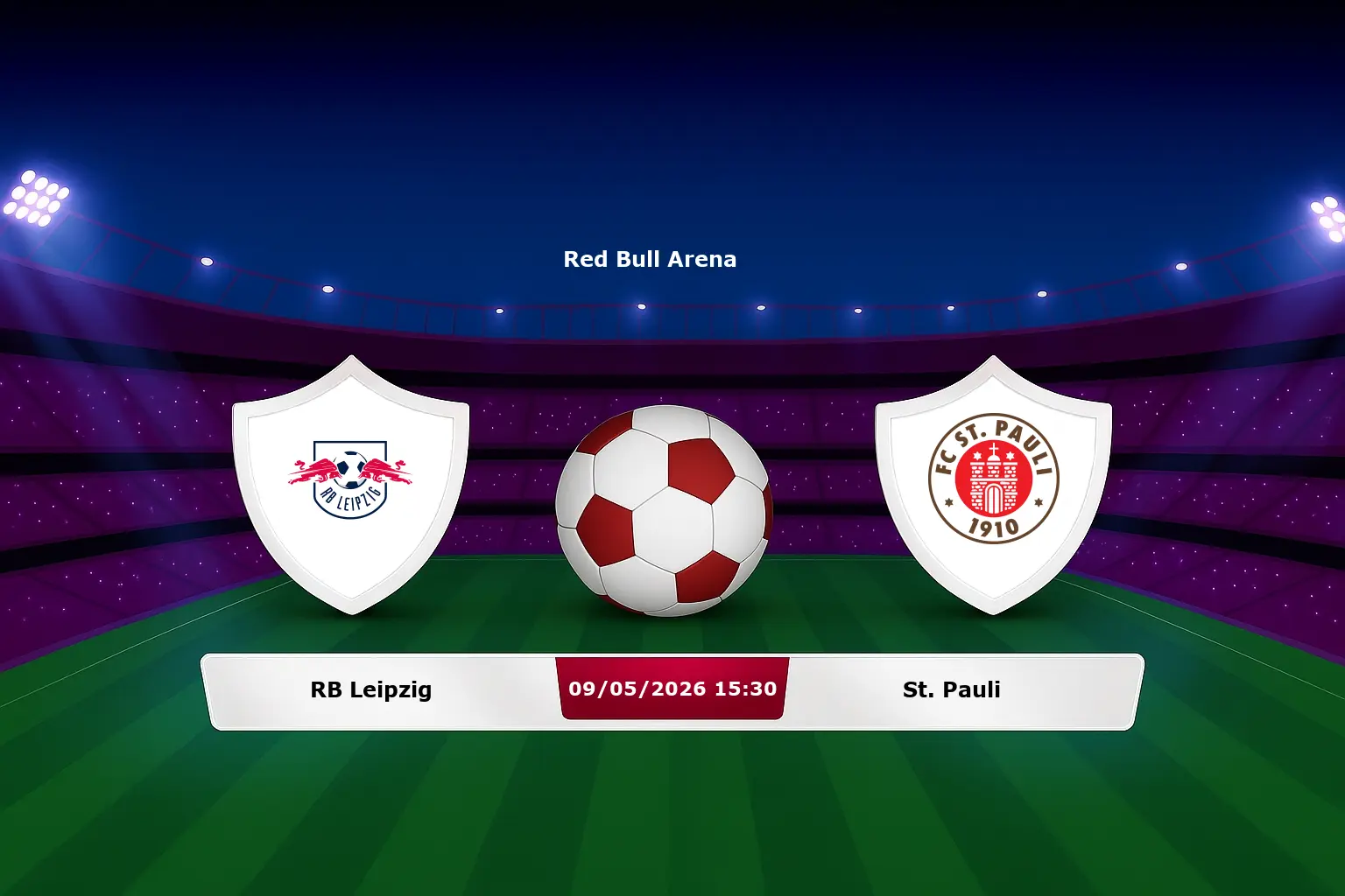 RB Leipzig vs St. Pauli 09.05.2026