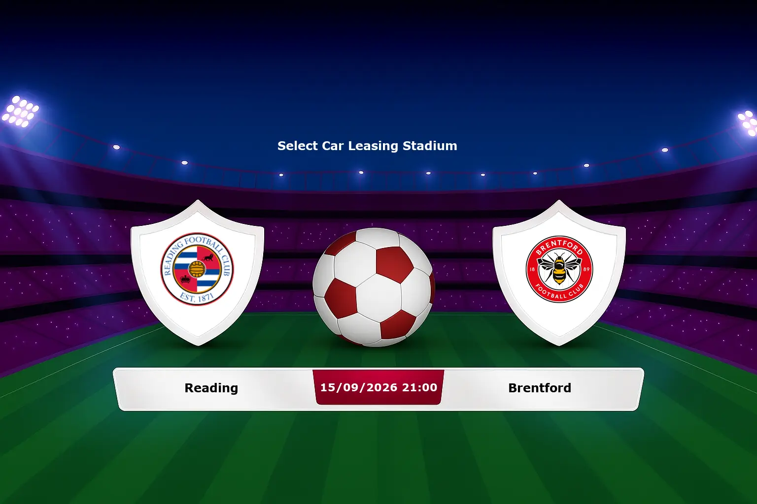 Reading vs Brentford 15.09.2026
