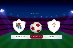 Real Sociedad vs Celta Vigo 25.01.2026