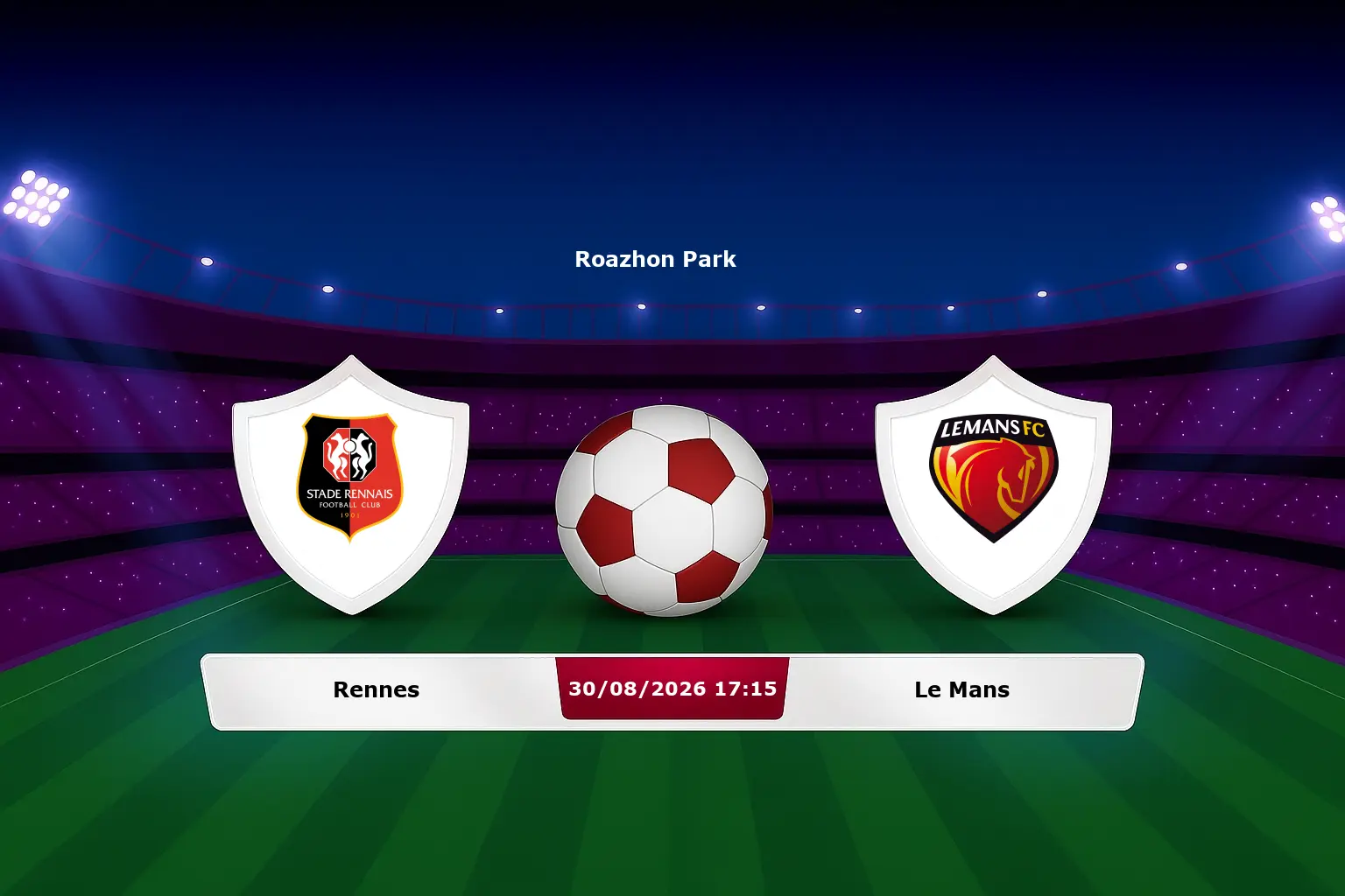 Rennes vs Le Mans 30.08.2026