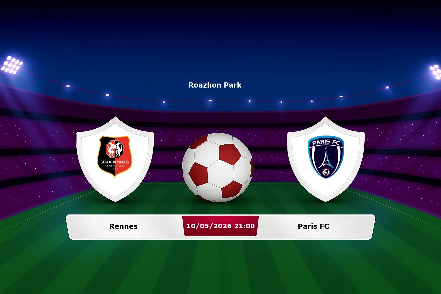Rennes vs Paris FC 10.05.2026