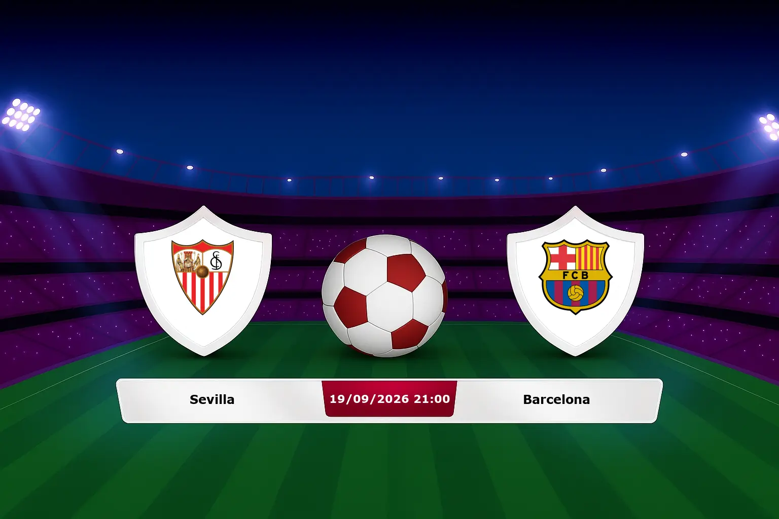 Sevilla vs Barcelona 19.09.2026