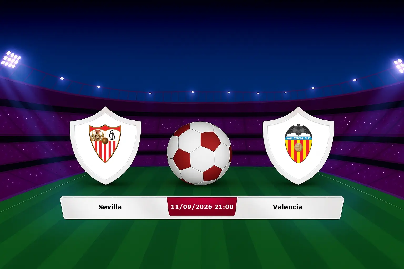 Sevilla vs Valencia 11.09.2026