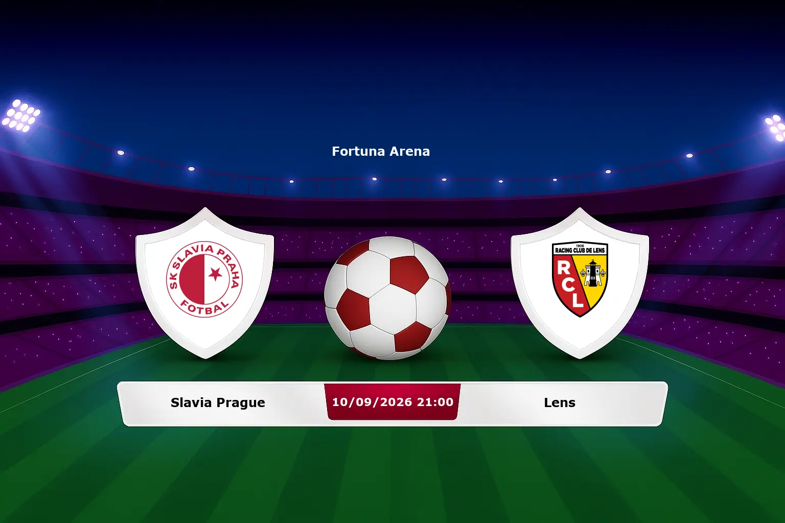 Slavia Prague vs Lens 10.09.2026