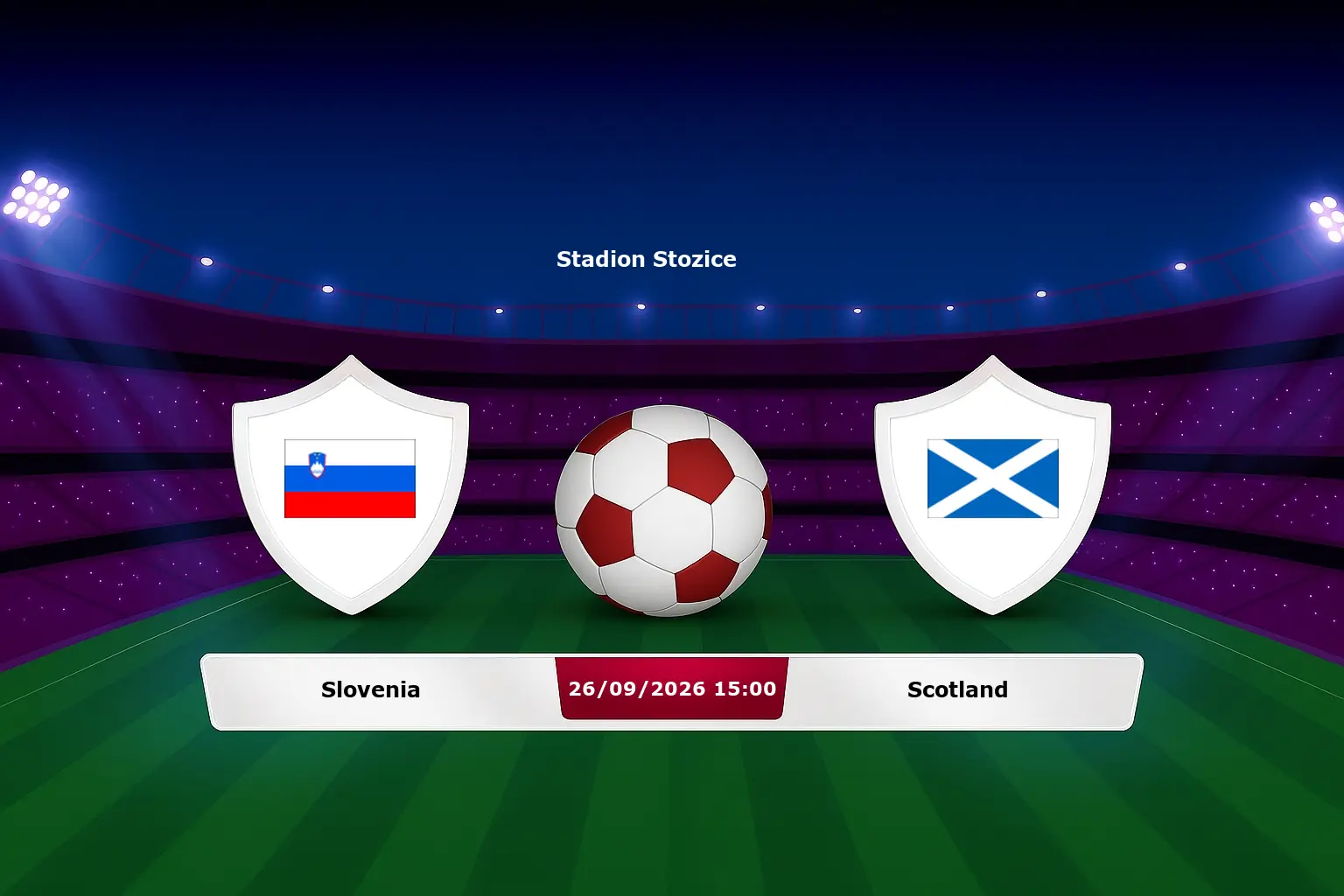 Slovenia vs Scotland 26.09.2026