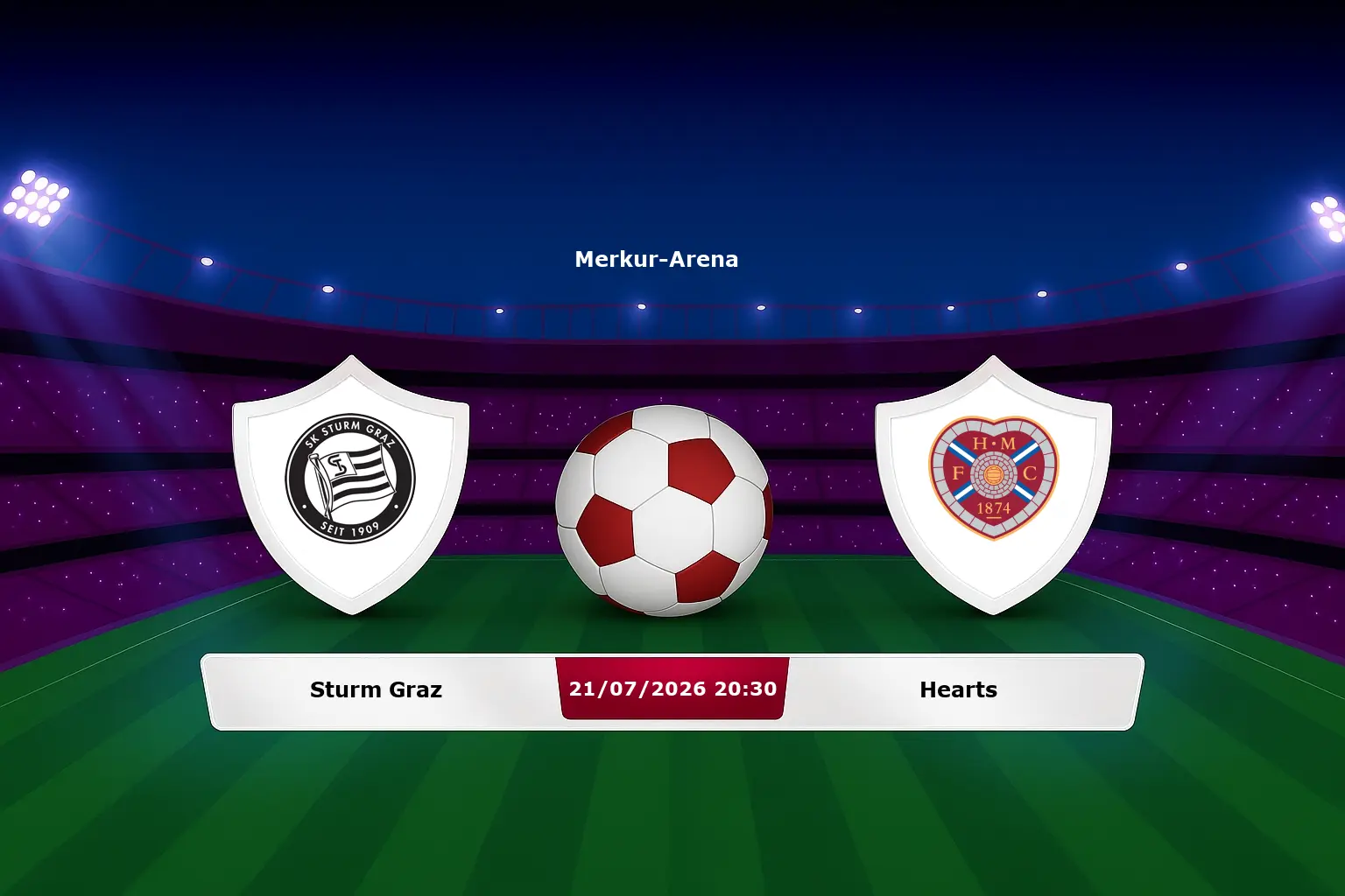 Sturm Graz vs Hearts 21.07.2026