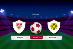 Stuttgart vs Dortmund 19.09.2026