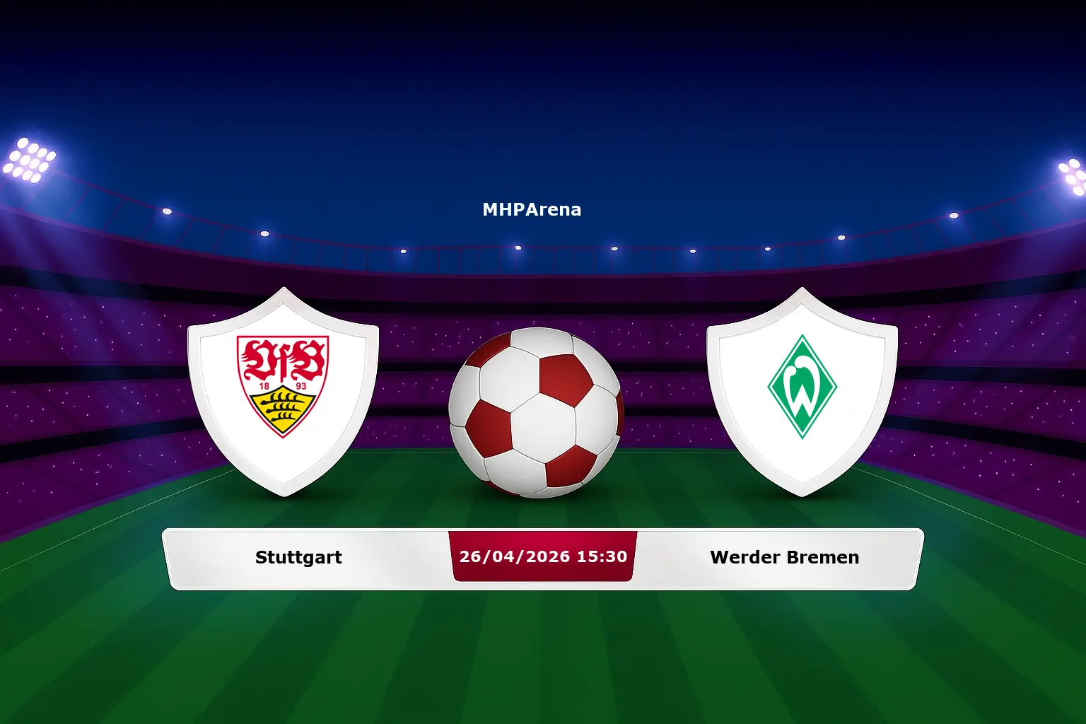 Stuttgart vs Werder Bremen 26.04.2026