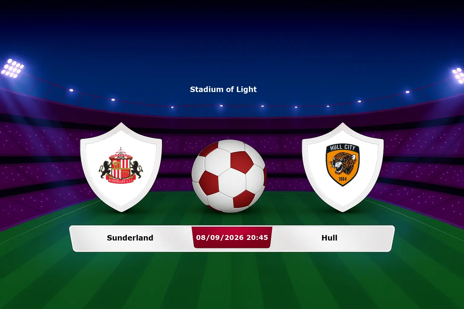 Sunderland vs Hull 08.09.2026