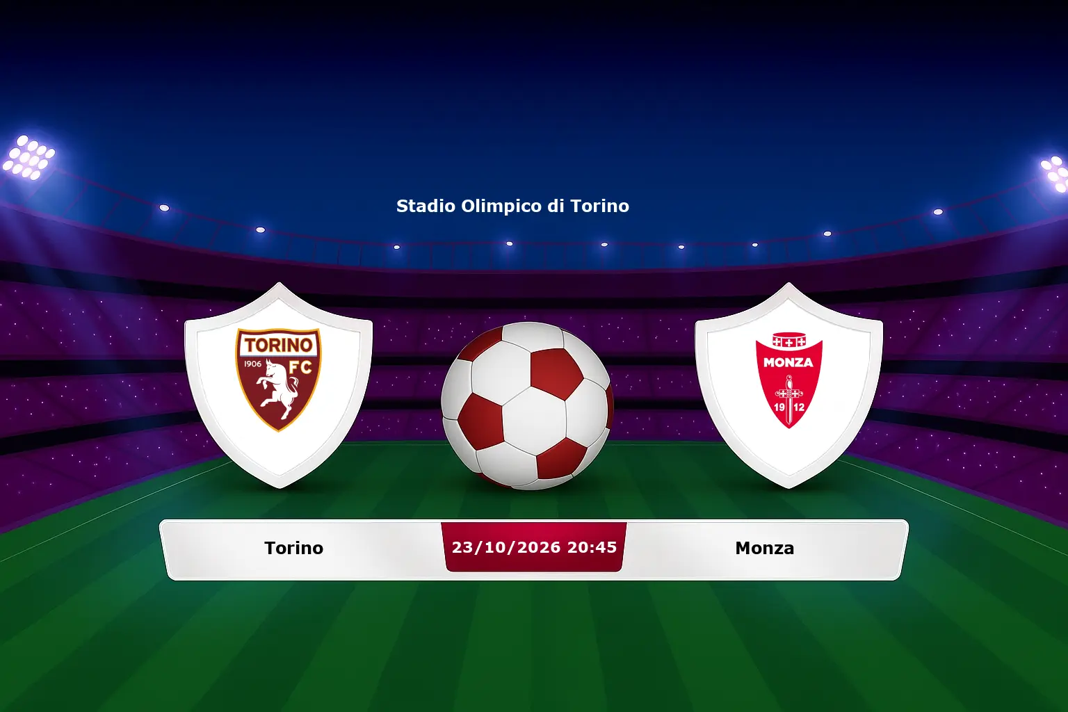 Torino vs Monza 23.10.2026