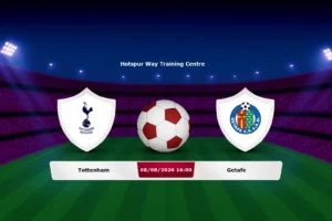 Tottenham vs Getafe 08.08.2026