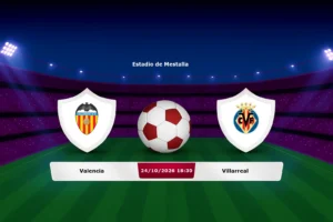 Valencia vs Villarreal 24.10.2026