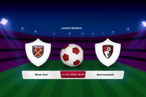 West Ham vs Bournemouth 21.02.2026