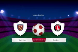 West Ham vs Charlton 22.08.2026