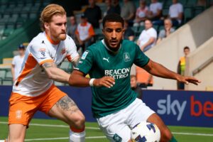 Xavier Amaechi, Plymouth star player || Credit - Imago